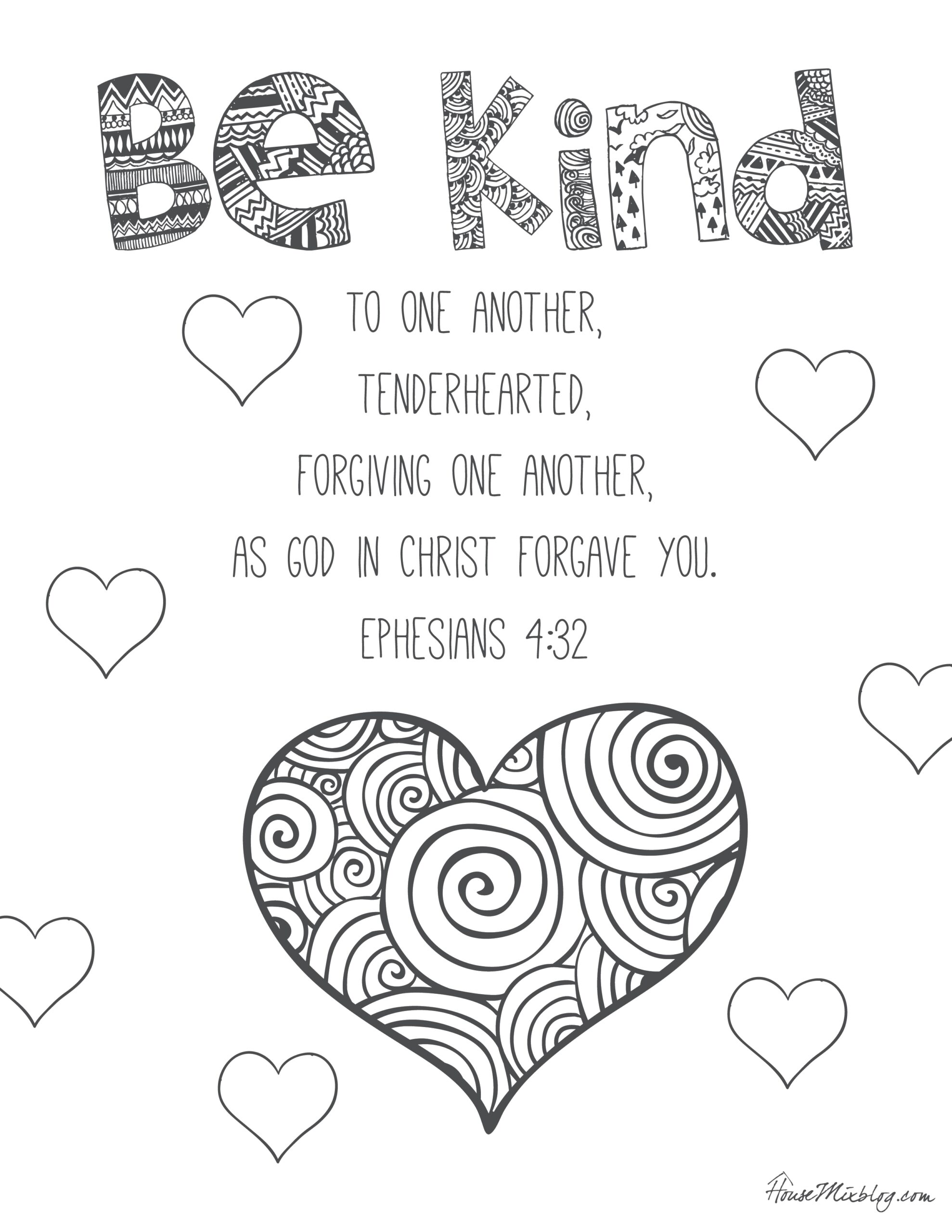 11 Bible Verses To Teach Kids With Printables To Color House Mix