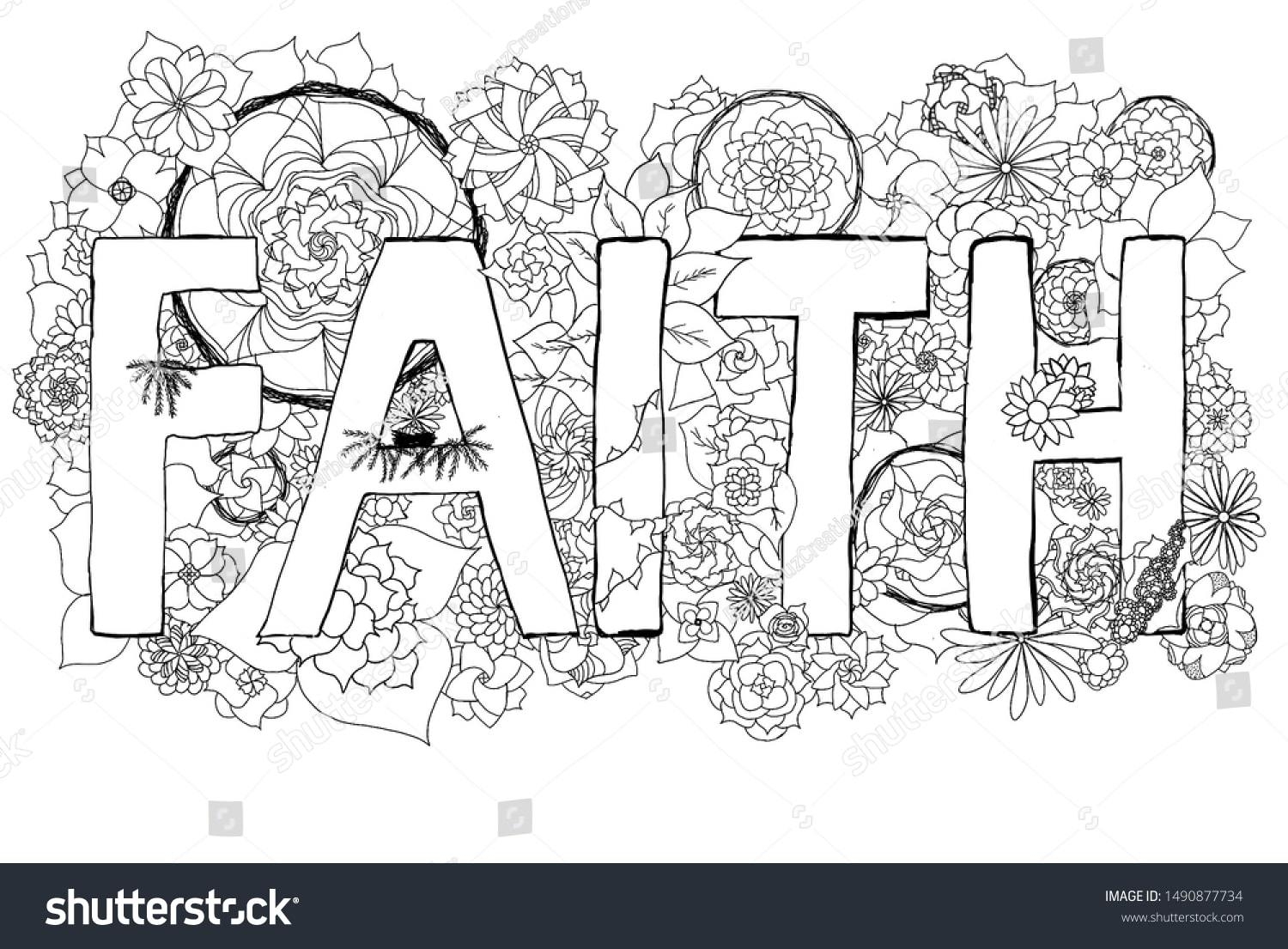 11 Faith Coloring Pages For Adults Happier Human