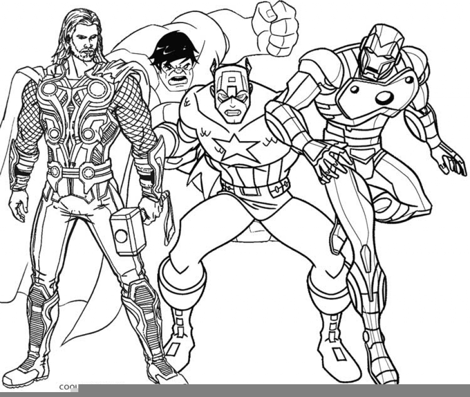 20 Free Printable Thor Coloring Pages EverFreeColoring