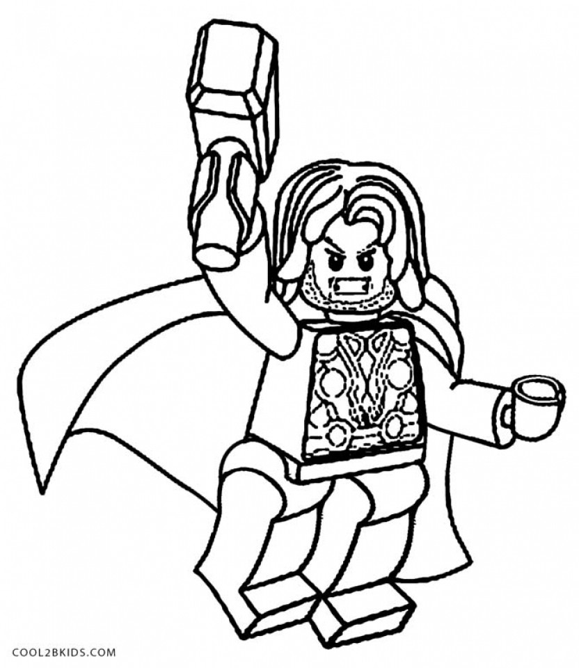 20 Free Printable Thor Coloring Pages EverFreeColoring