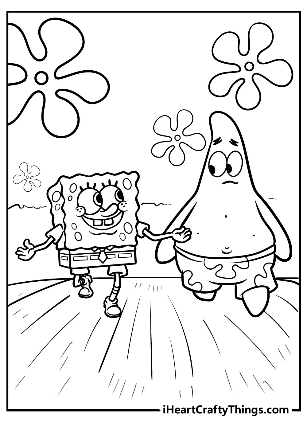 Spongebob Coloring Page Printable