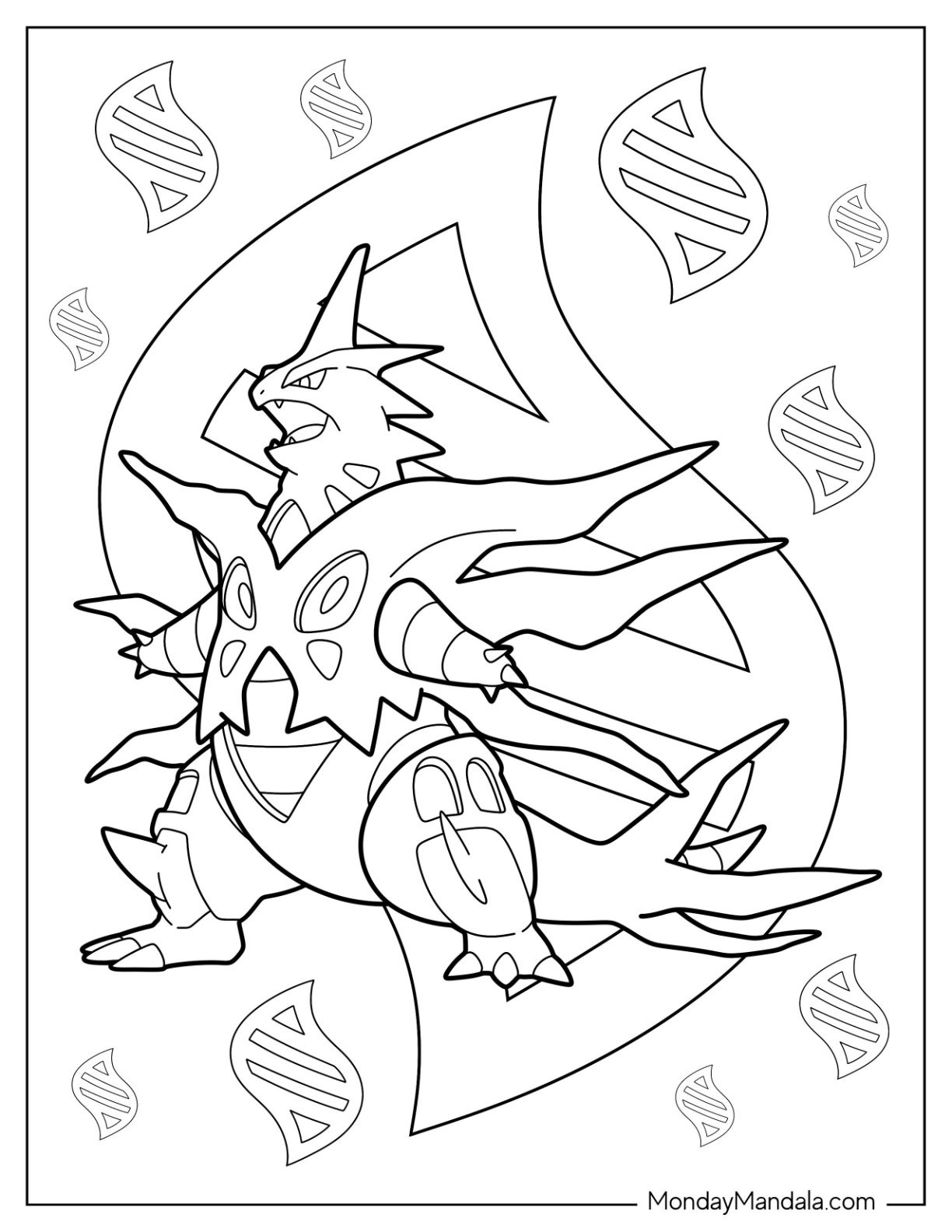 24 Mega Pokemon Coloring Pages Free PDF Printables