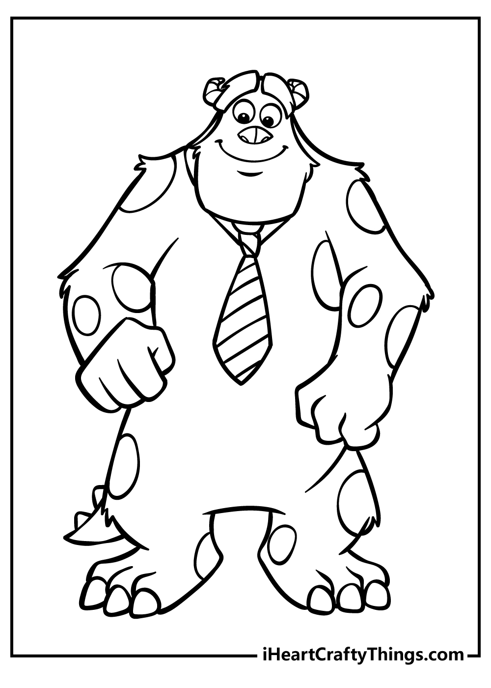 24 Monsters Inc Coloring Page AniceKenzi