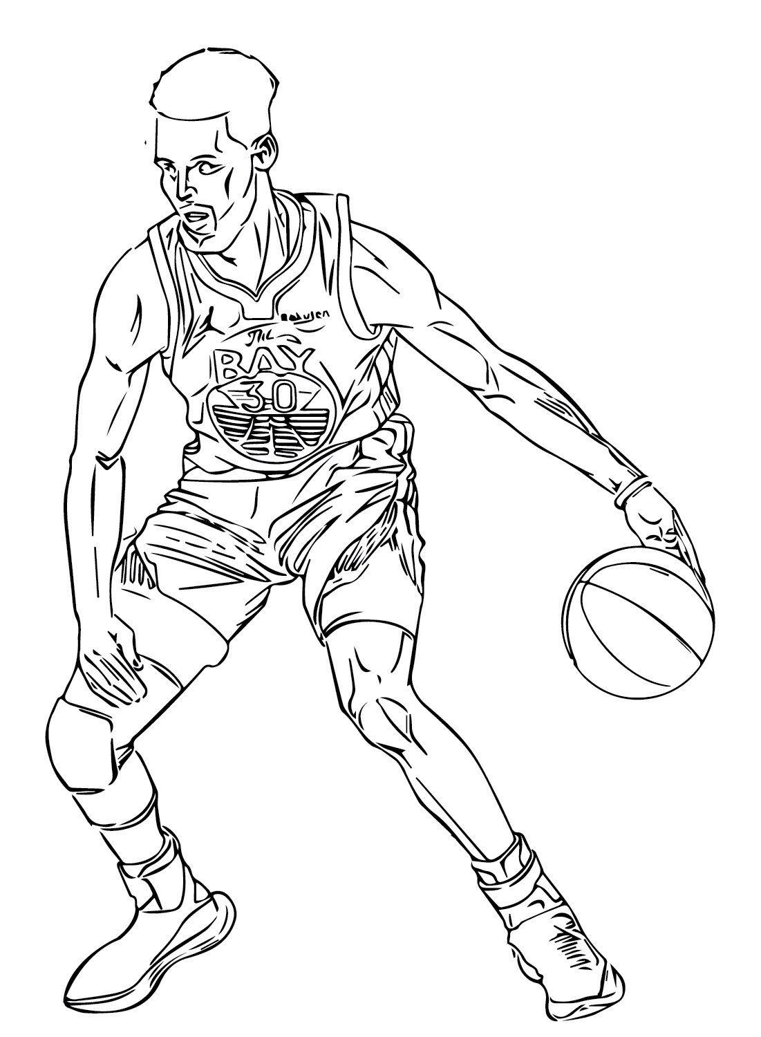 28 Stephen Curry Coloring Pages ColoringPagesOnly