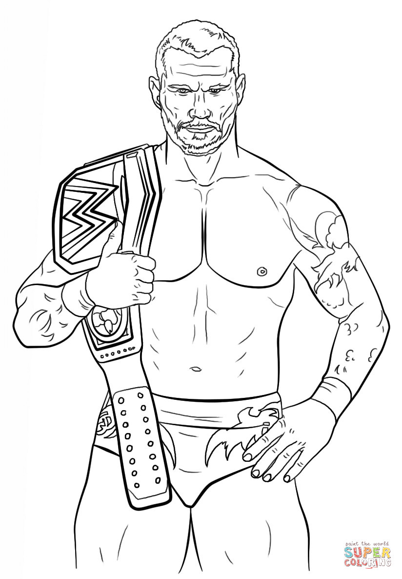 9 Roman Reigns Coloring Page Article Cosjsma