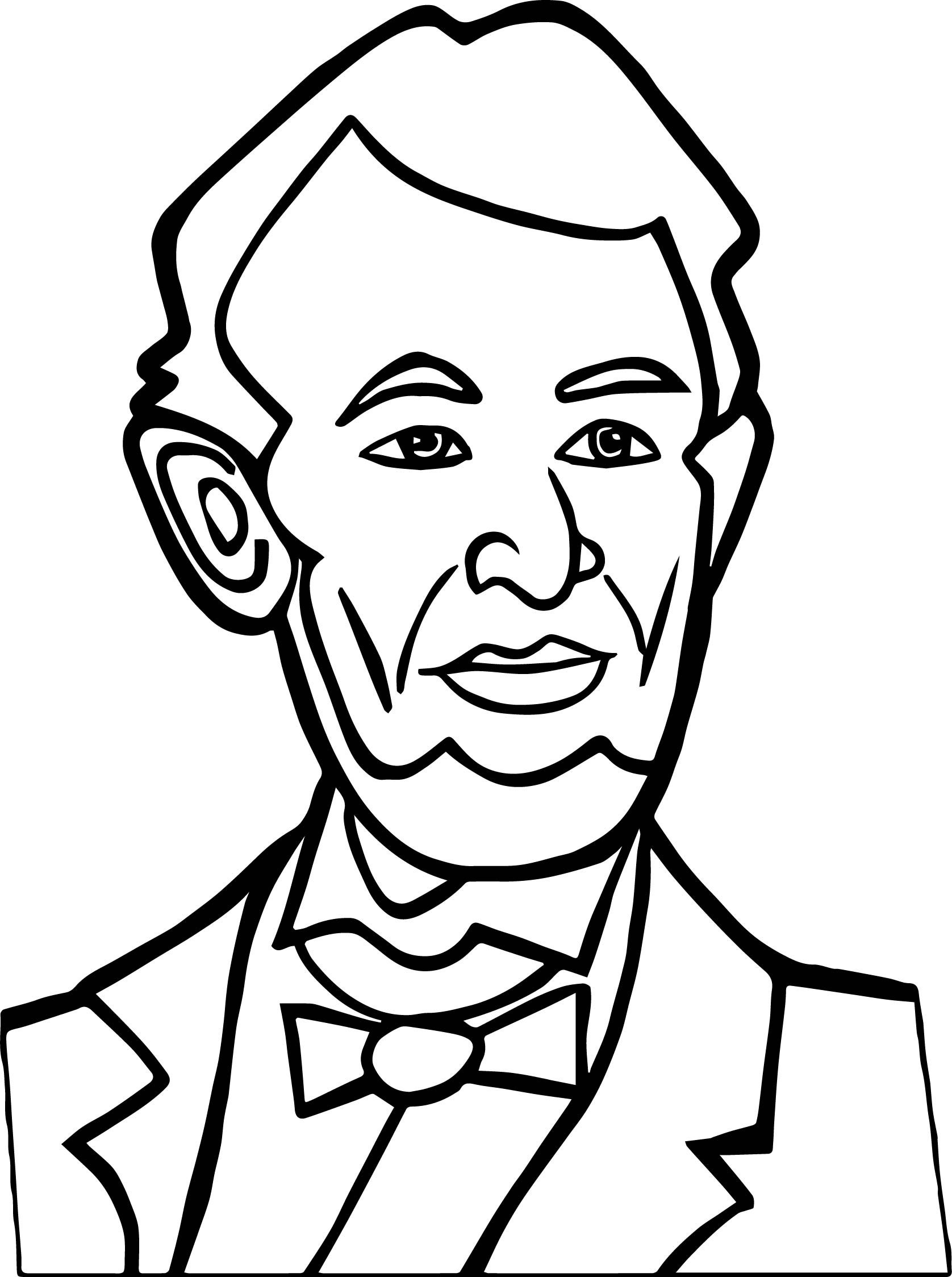 Abraham Lincoln Coloring Pages For Kindergarten At GetColorings Free Printable Colorings