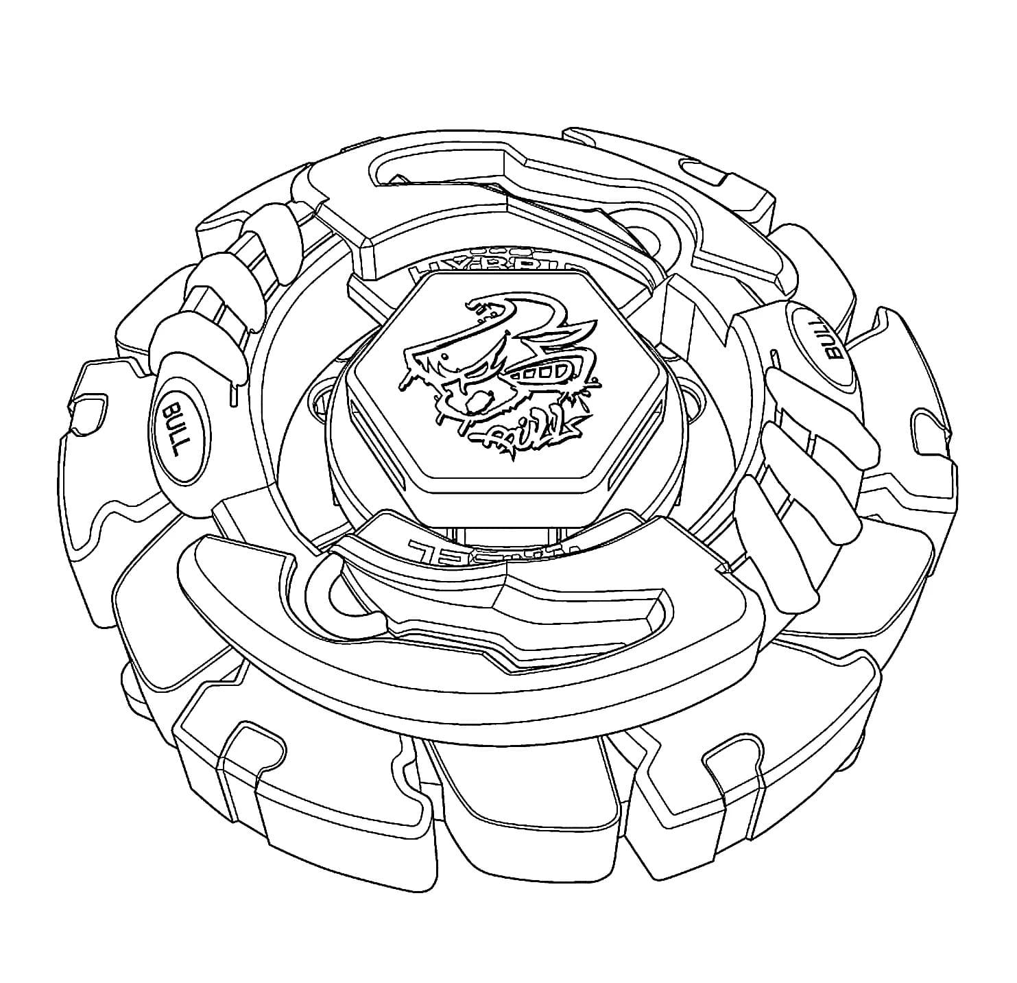 Beyblade Coloring Pages 57 Images Free Printable