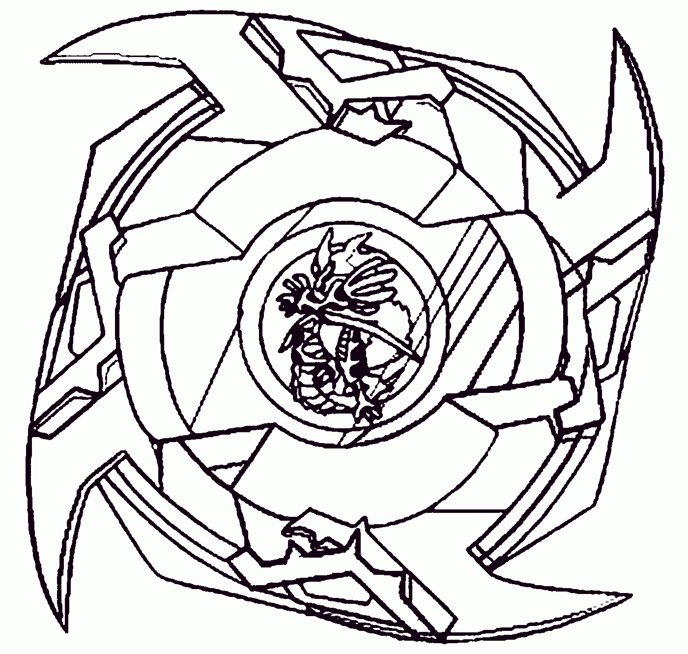 Beyblade Coloring Pages To Download And Print For Free