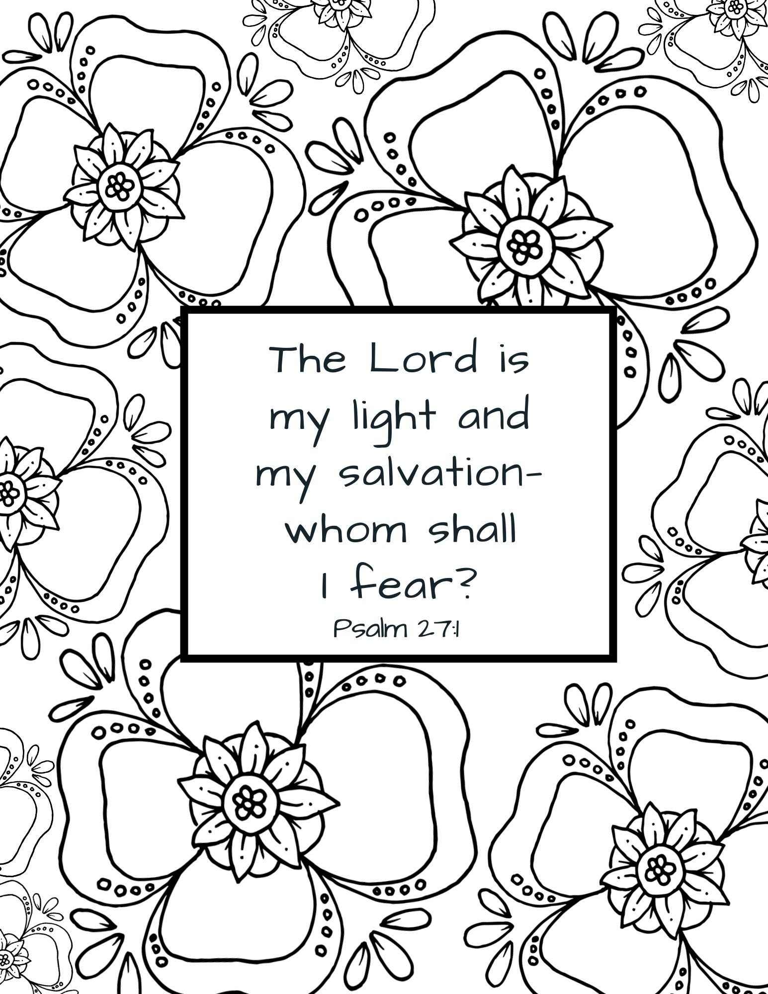 Bible Coloring Pages Free Printable