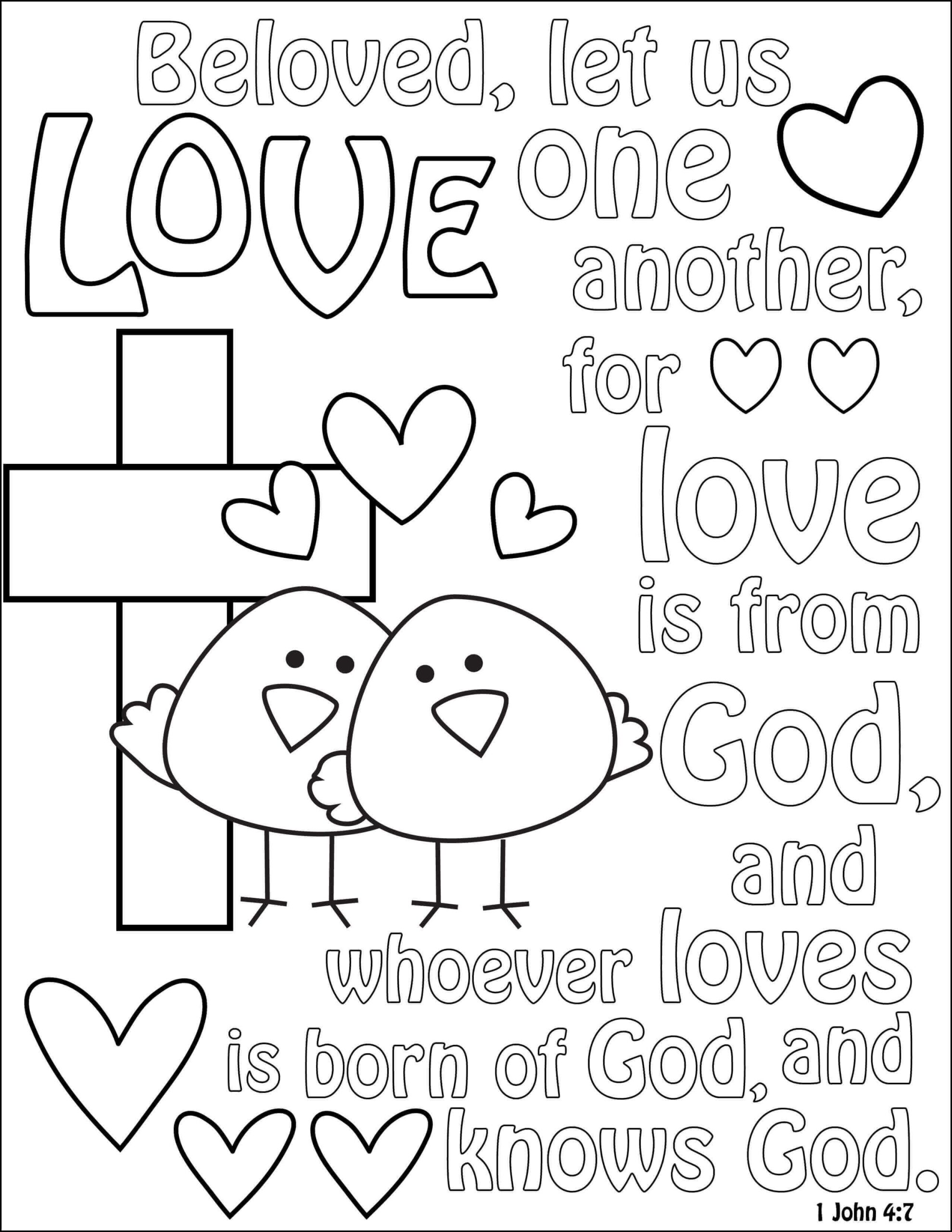 Bible Coloring Pages Printable Coloring Pages