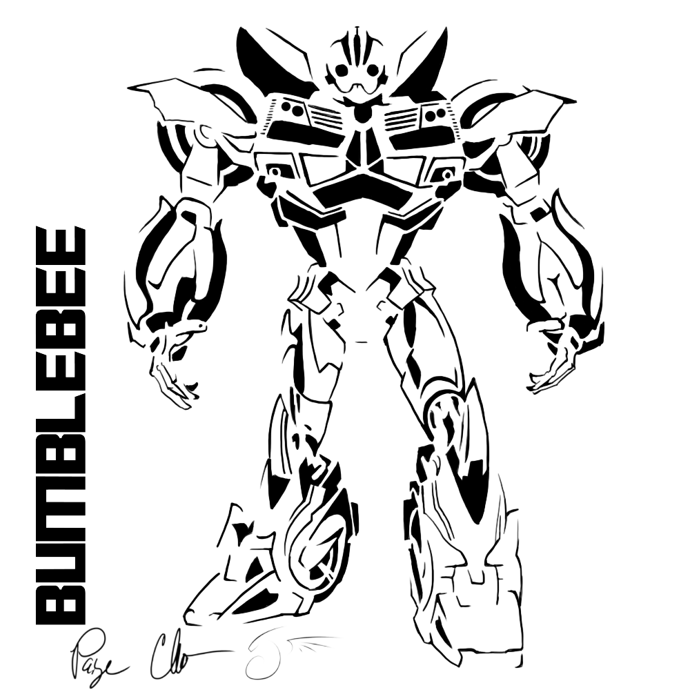 Bumblebee Transformer Coloring Pages Printable At GetColorings Free Printable Colorings