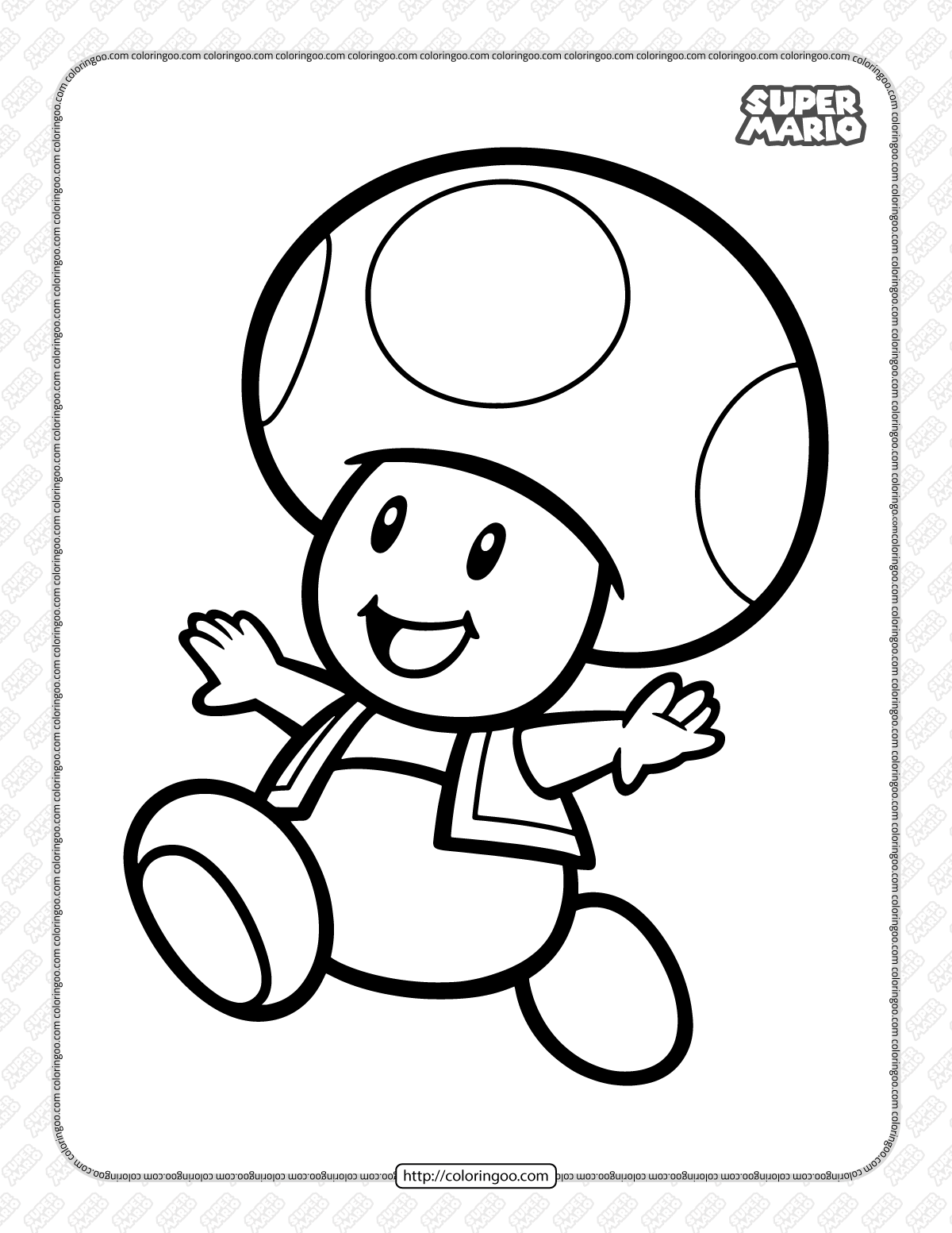 Captain Toad Coloring Pages Coloring Pages