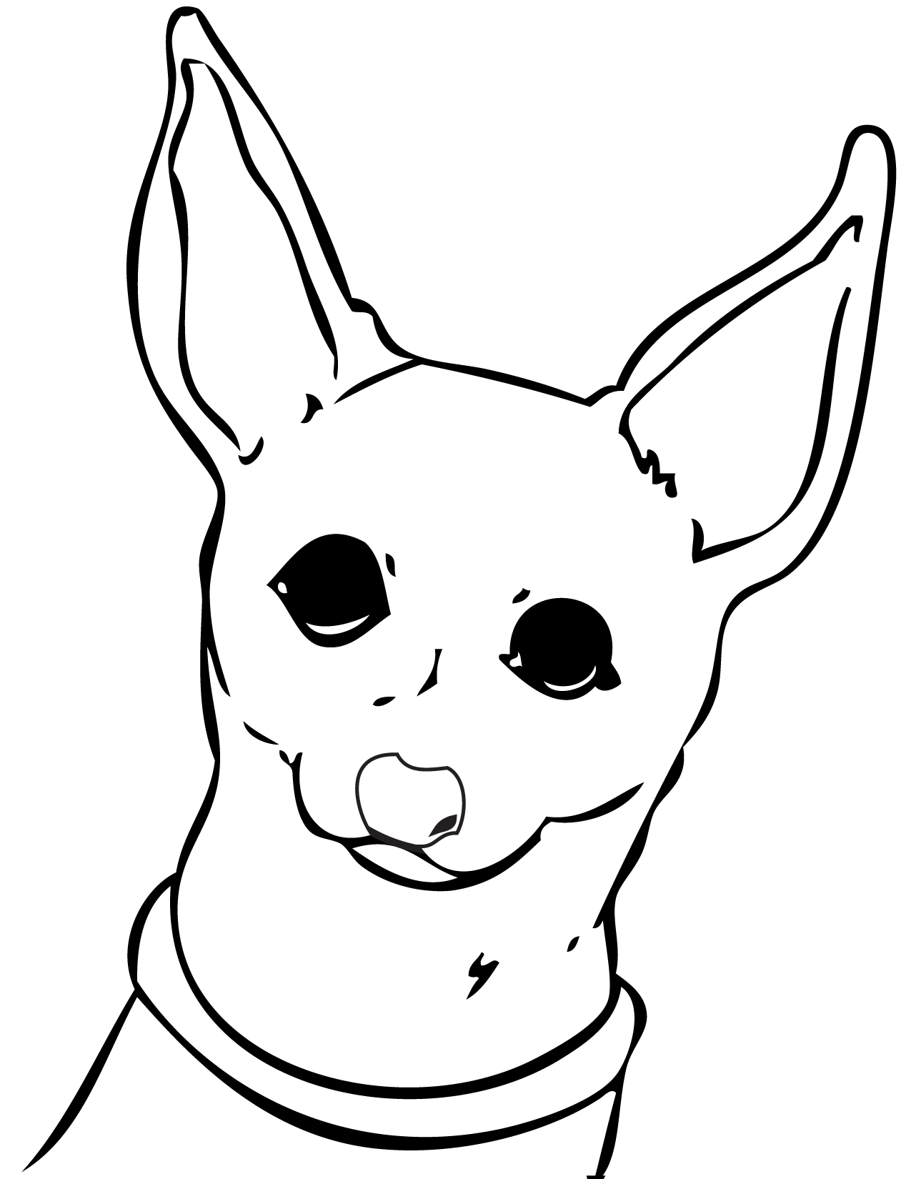 Printable Coloring Pages Of Chihuahuas
