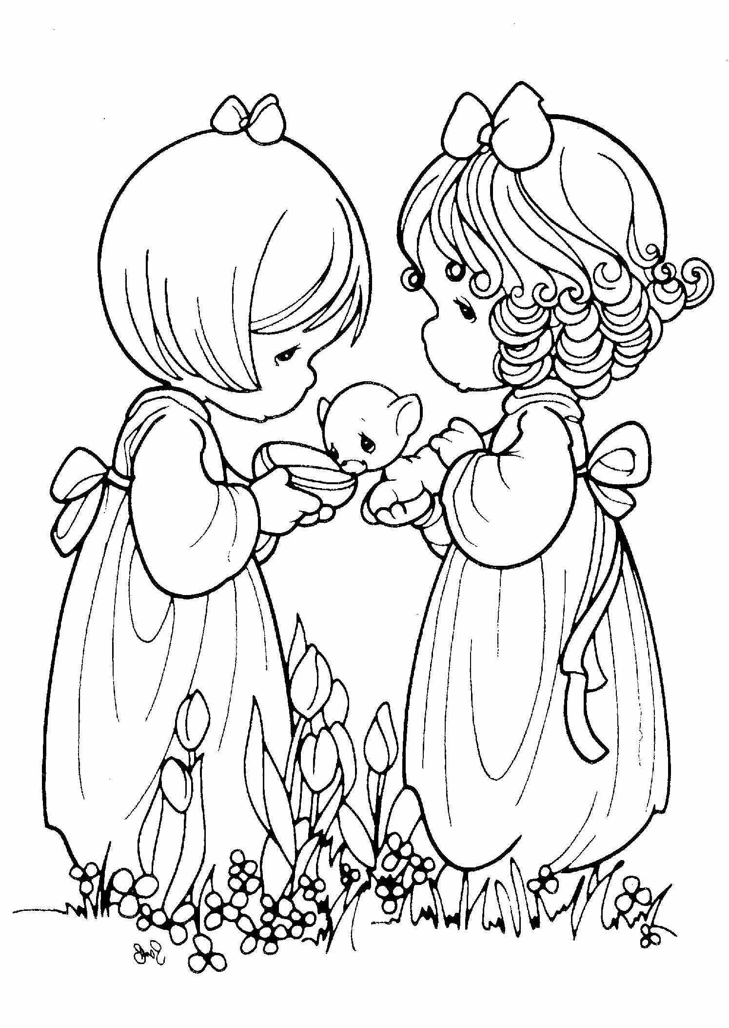 Children Printable Coloring Pages