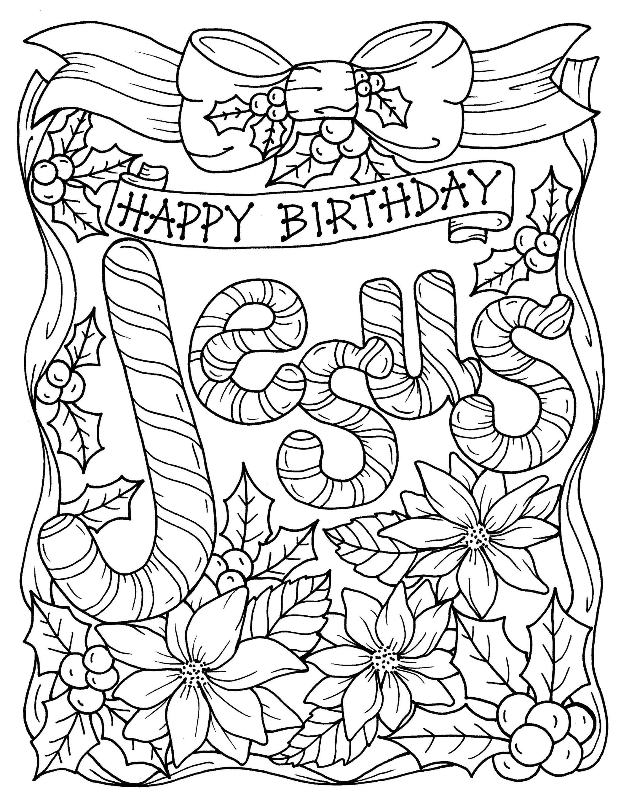 Christmas Coloring Pages For Toddlers Thiva Hellas