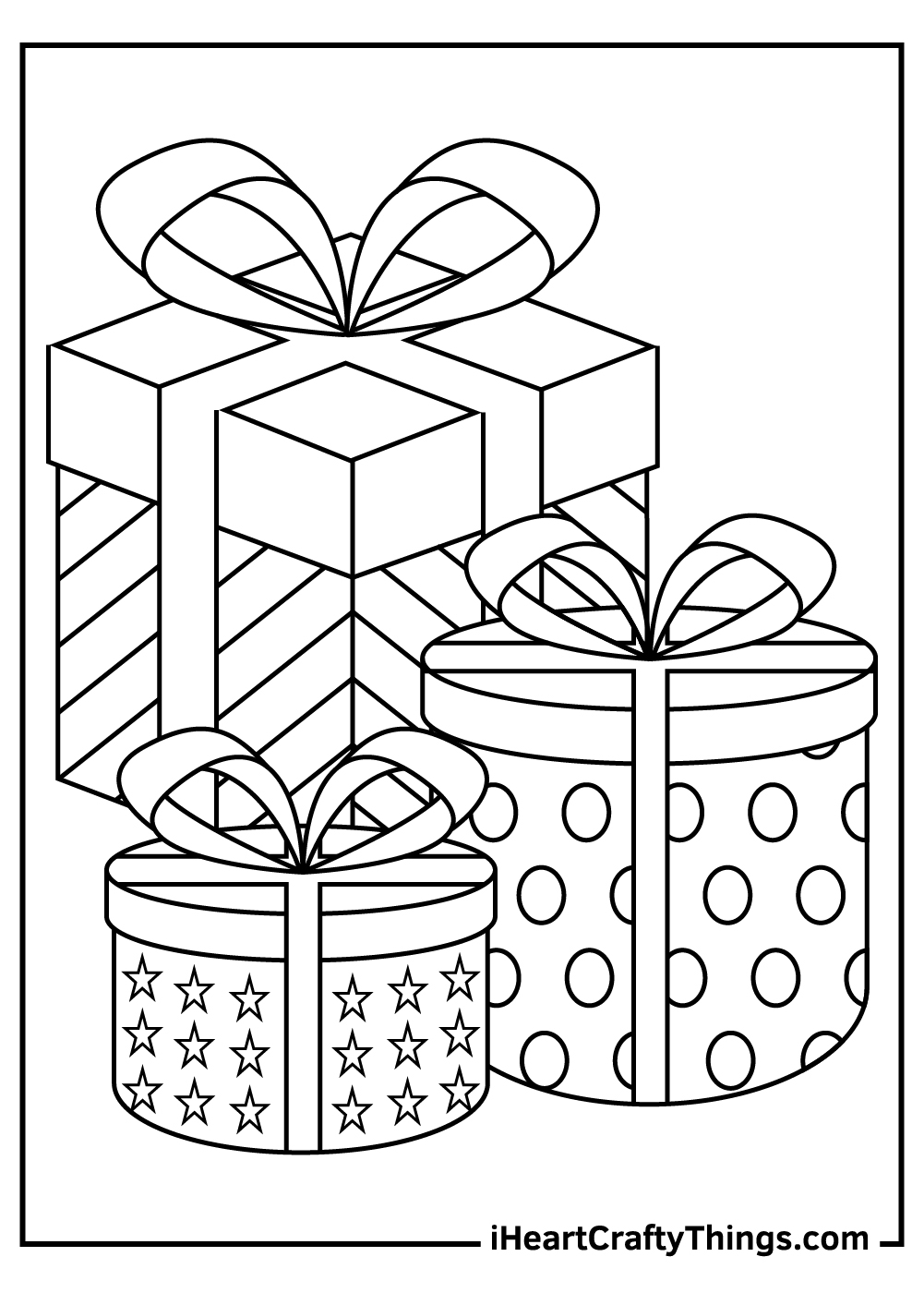 Christmas Present Coloring Pages Updated 2021