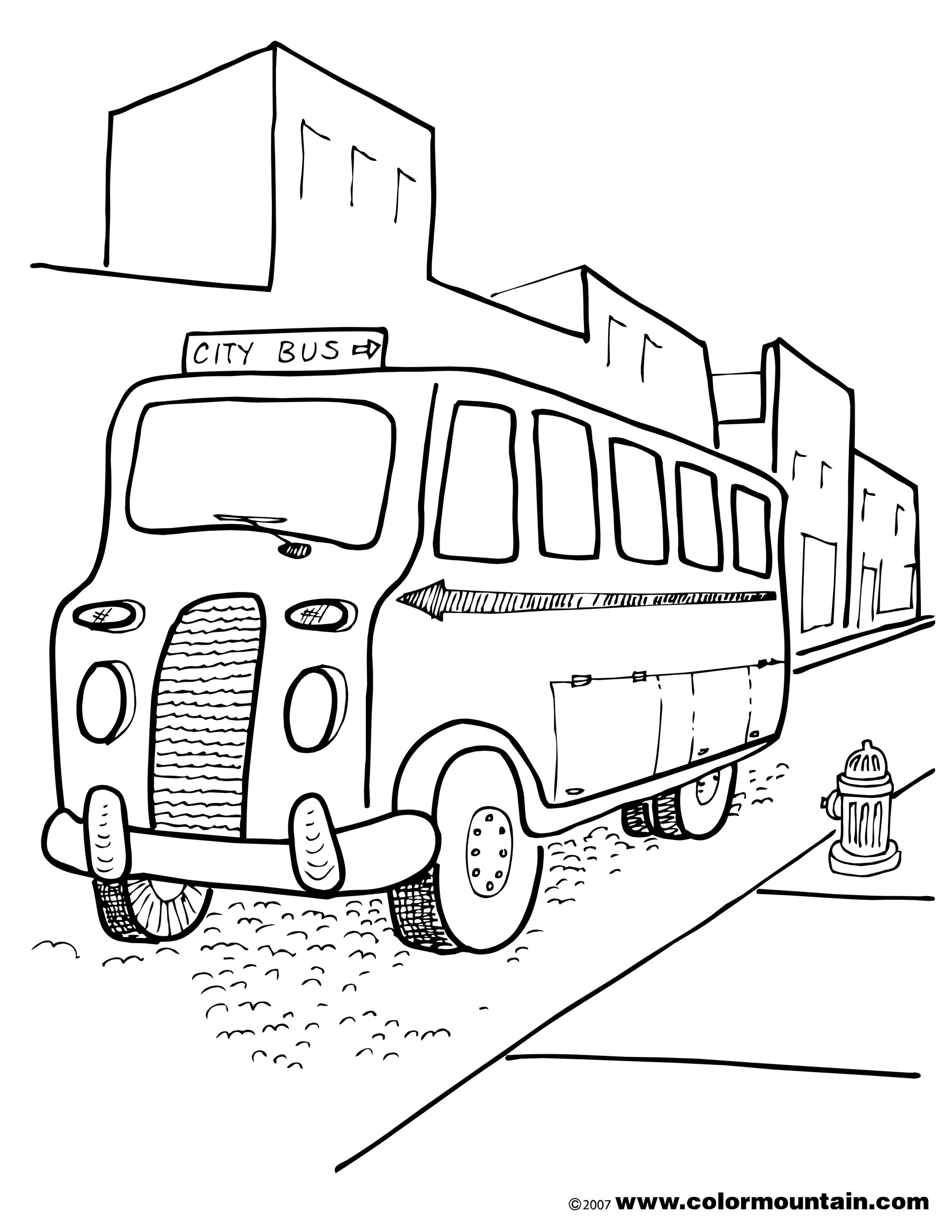 City Bus Coloring Page At GetColorings Free Printable Colorings Pages To Print And Color