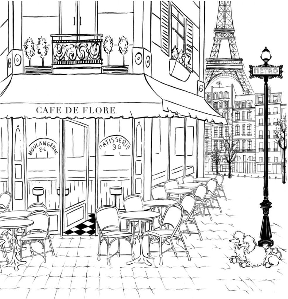 Collection Of French Coloring Pages Free Printable