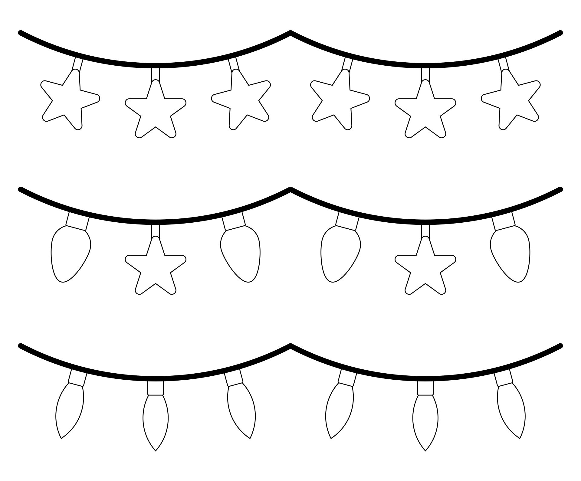 Coloring Pages Christmas Lights 15 Free PDF Printables Printablee