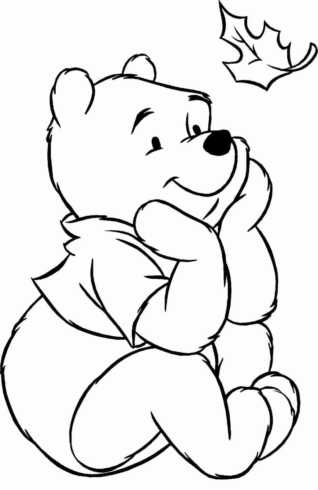 Easy Coloring Pages Printable Disney