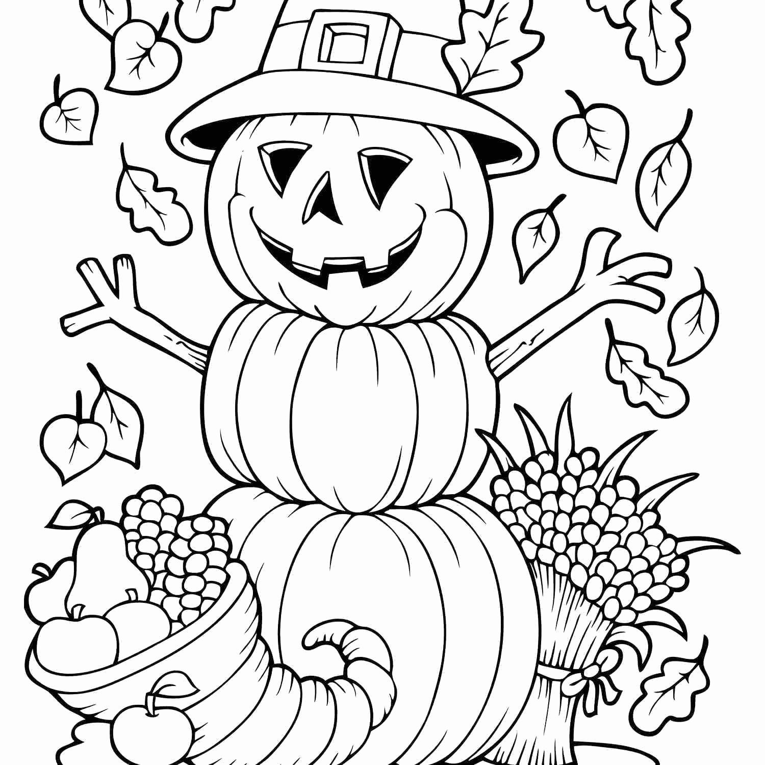 Coloring Pages Of Vegetable Gardens Unique Coloring Pages Fall Coloring Pages For Preschoolers