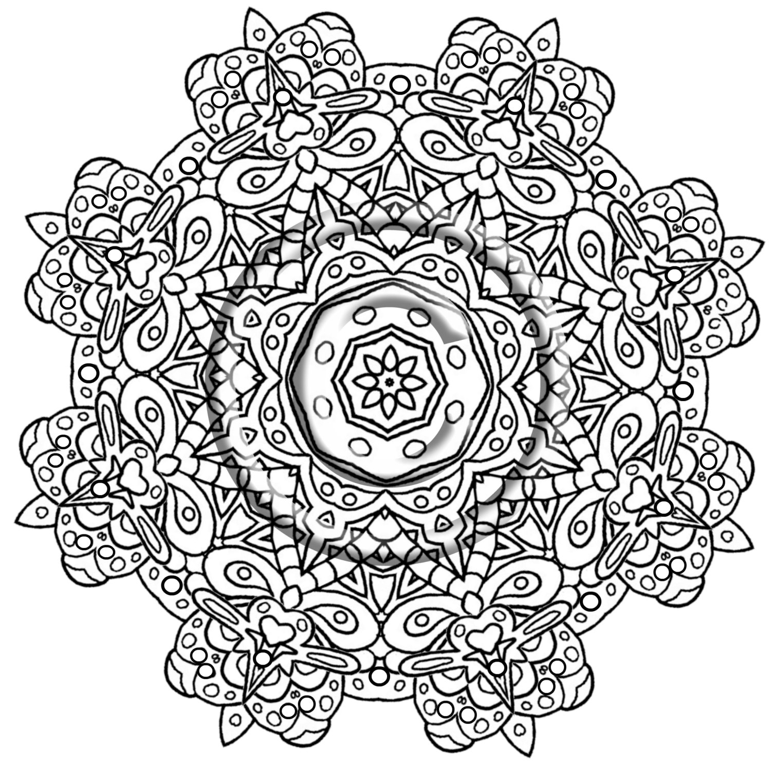 Complex Mandala Coloring Pages At GetColorings Free Printable Colorings Pages To Print And