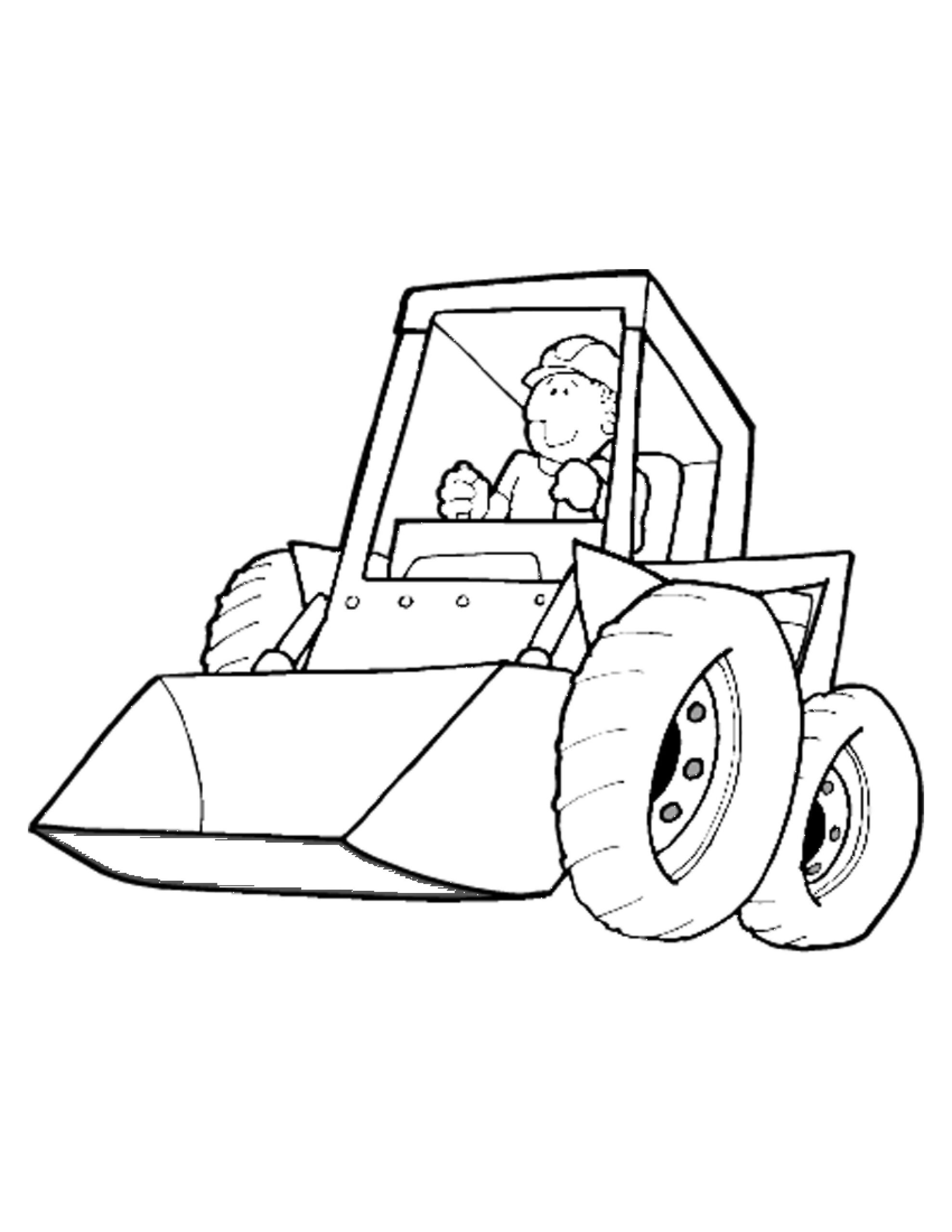 Construction Cars Coloring Pages Coloring Home