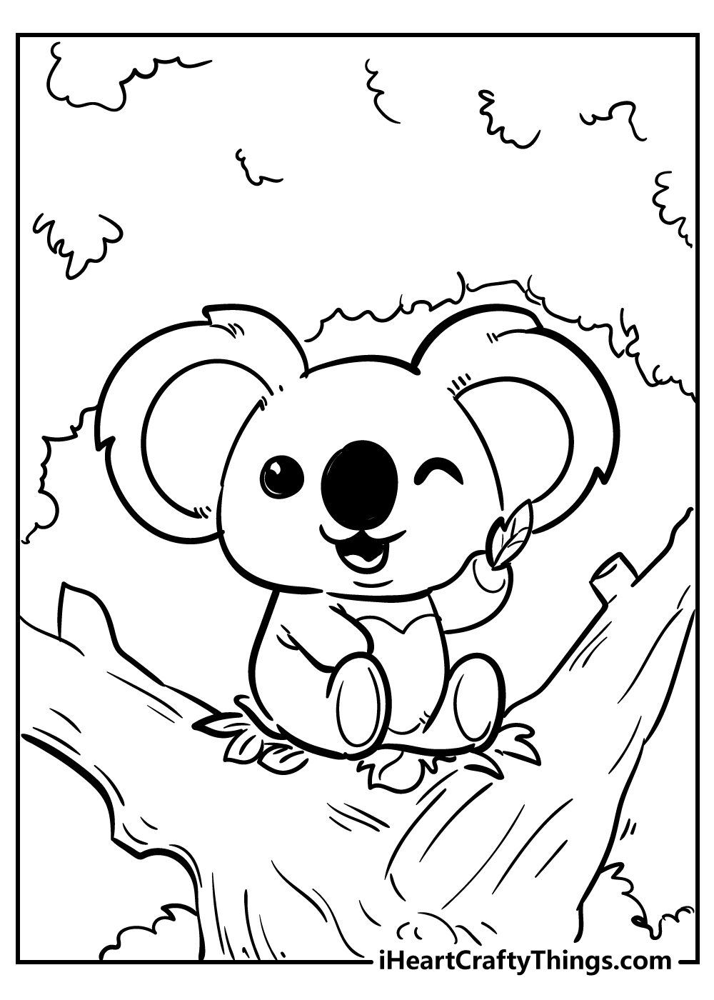 Printable Coloring Pages Cute Animals