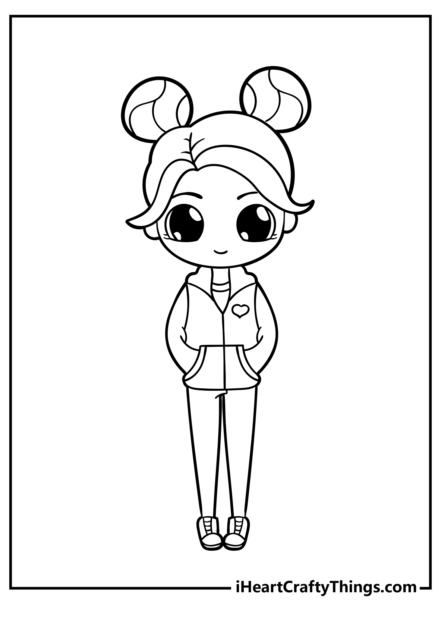 Free Printable Girl Coloring Pages