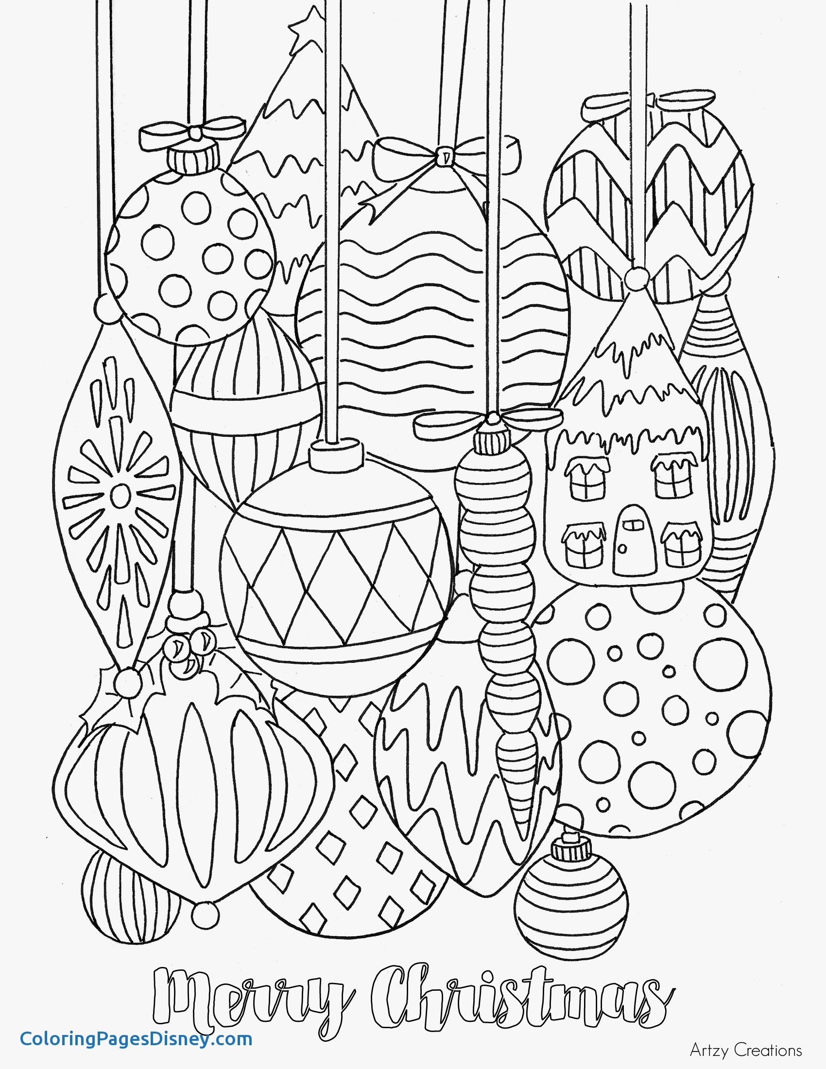 Free Christmas Printable Coloring Pages