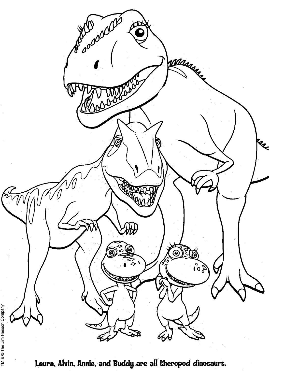 Dinosaur Printable Coloring Pages Free Coloring Home