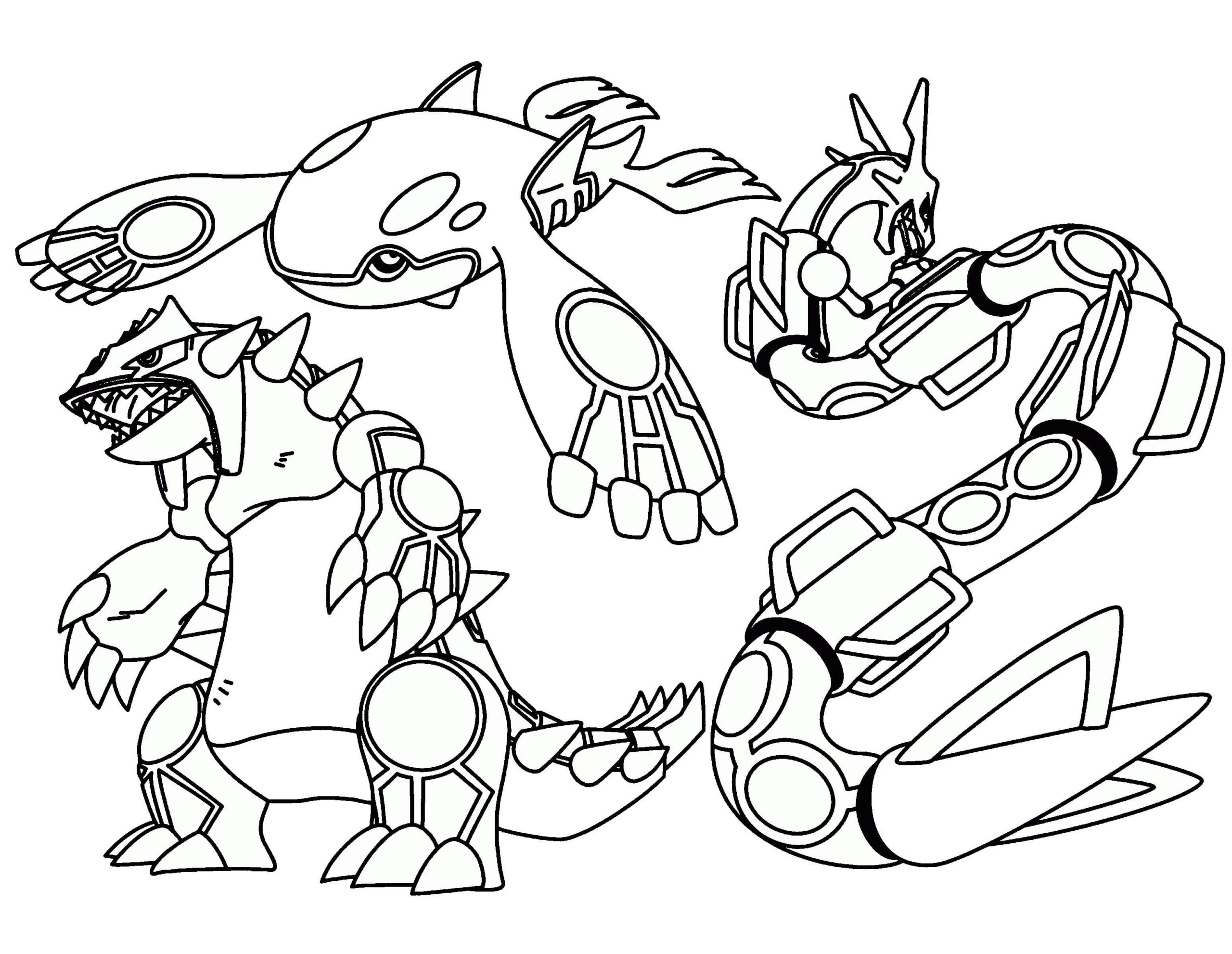 Disegni Di Mega Pokemon Da Colorare