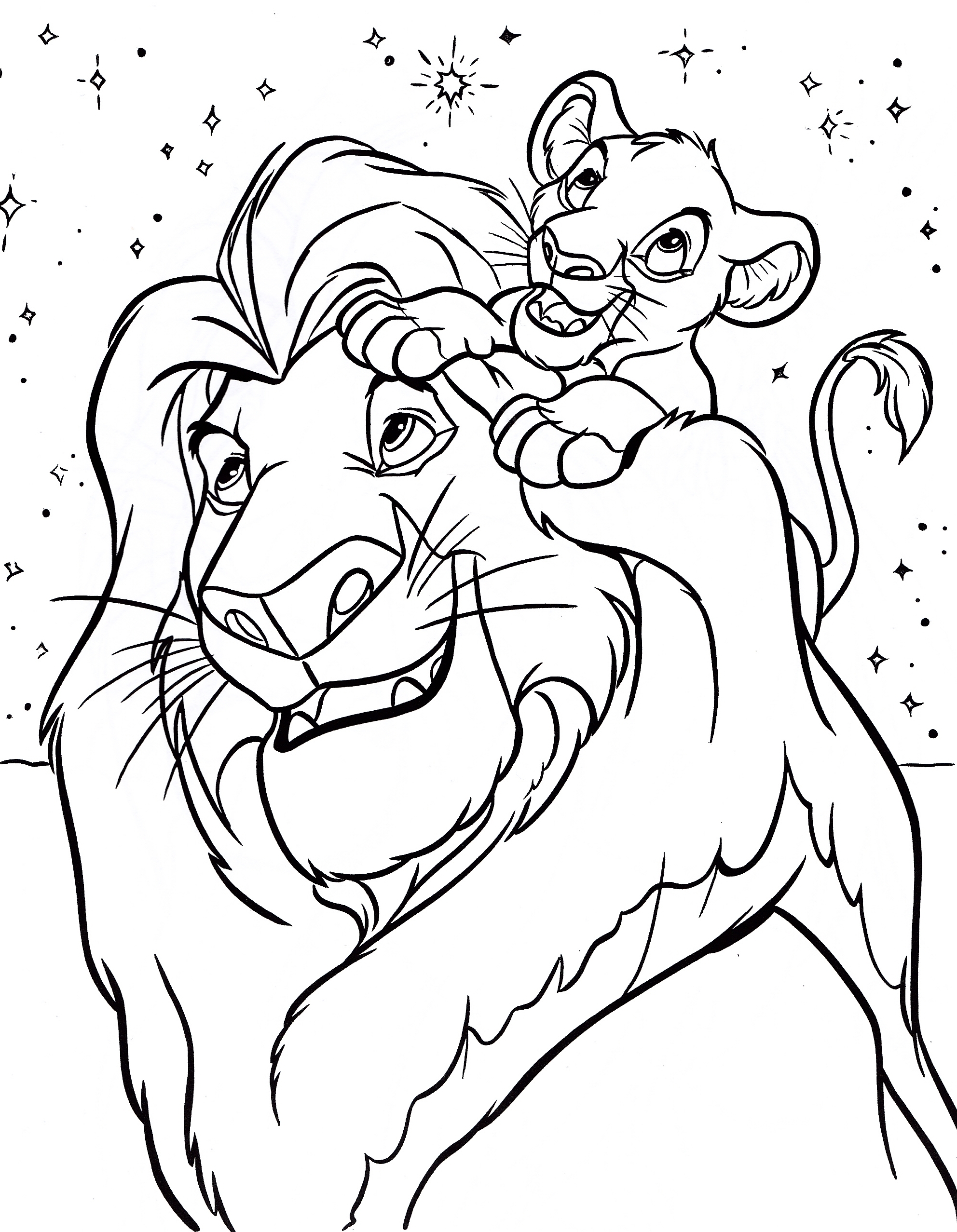 Printable Disney Coloring Pages