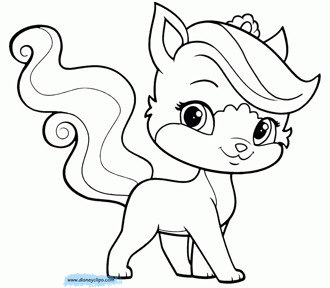 Disney Pets Coloring Pages Download And Print For Free