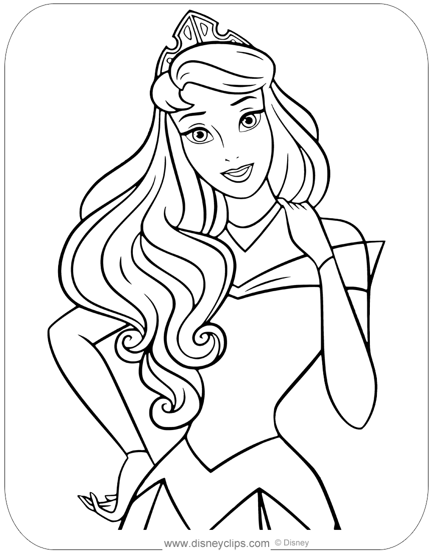 Disney Princess Colors Disney Princess Coloring Pages Disney Colors Free Printable Coloring