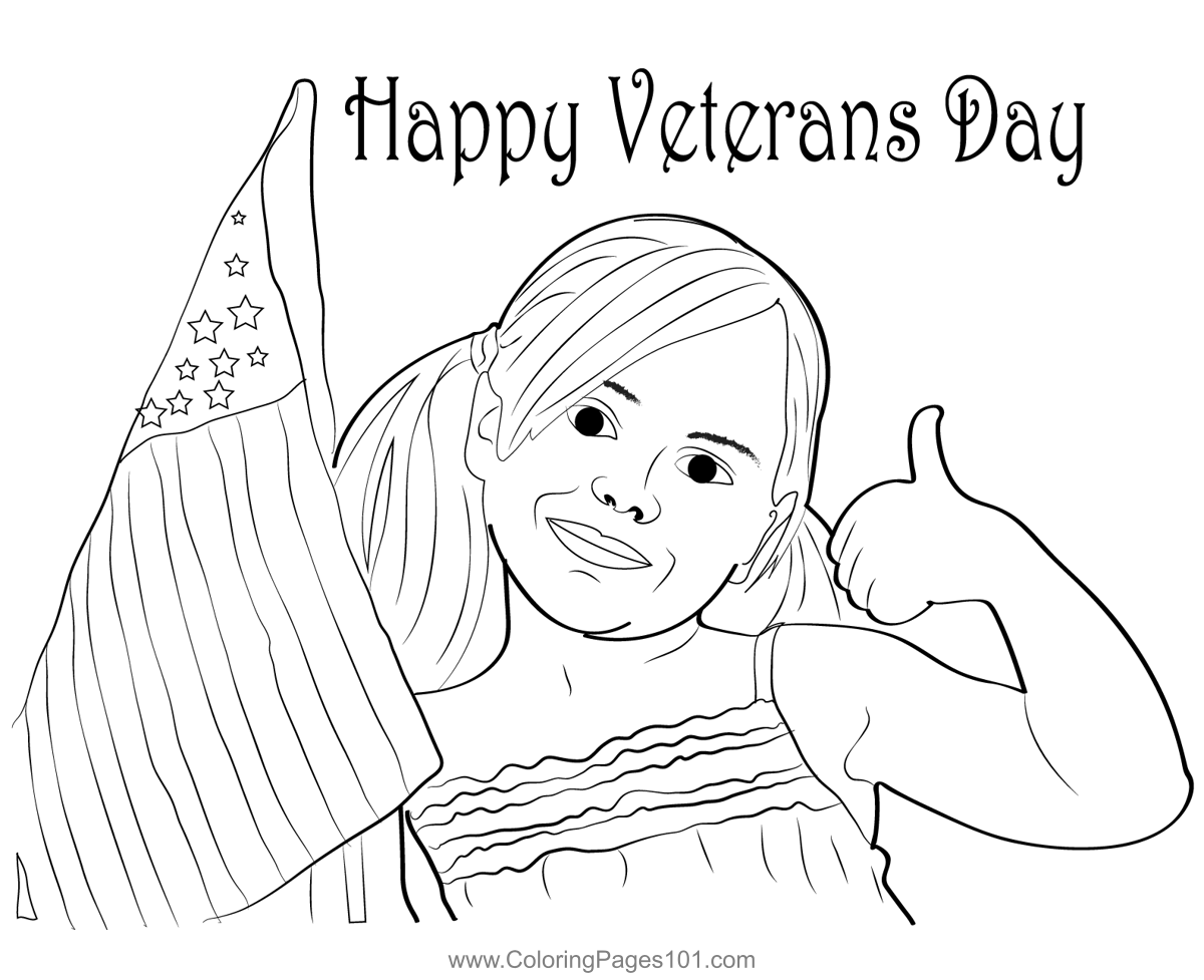 Enjoy Veterans Day Coloring Page For Kids Free Veterans Day Printable Coloring Pages Online