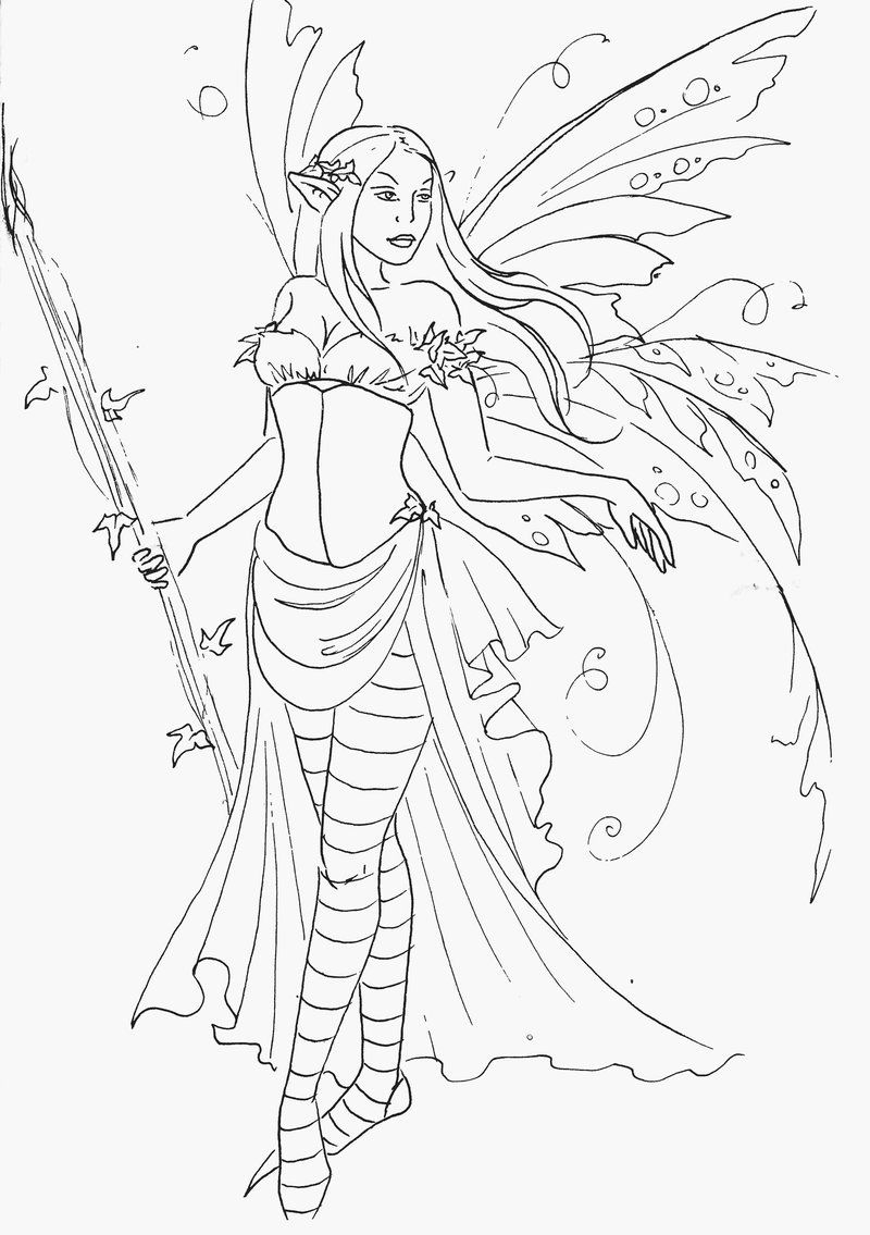 Fairy Queen Lineart Fairy Coloring Pages Tangled Coloring Pages Coloring Book Art