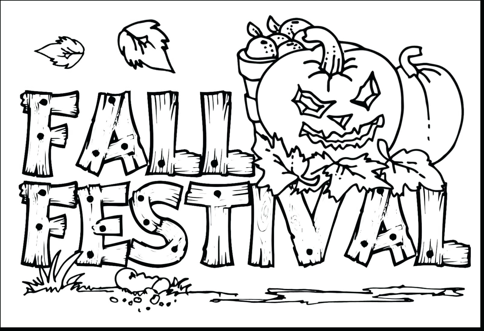 Fall Festival Coloring Pages At GetColorings Free Printable Colorings Pages To Print And Color