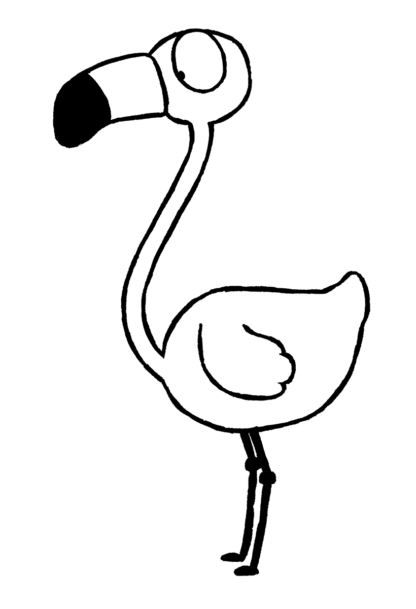 Flamingo Coloring Pages Best Coloring Pages For Kids