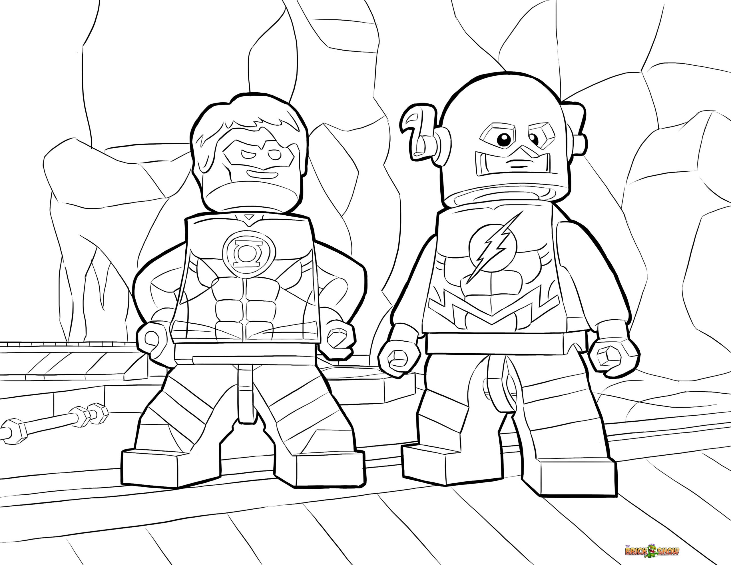 Flash Logo Coloring Pages Printable Coloring Pages