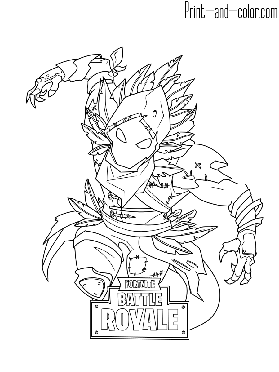 Fortnite Coloring Pages Printable Omega