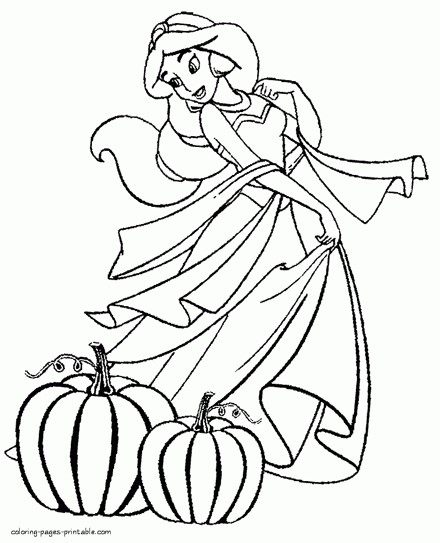Free Coloring Pages Disney Halloween COLORING PAGES PRINTABLE COM