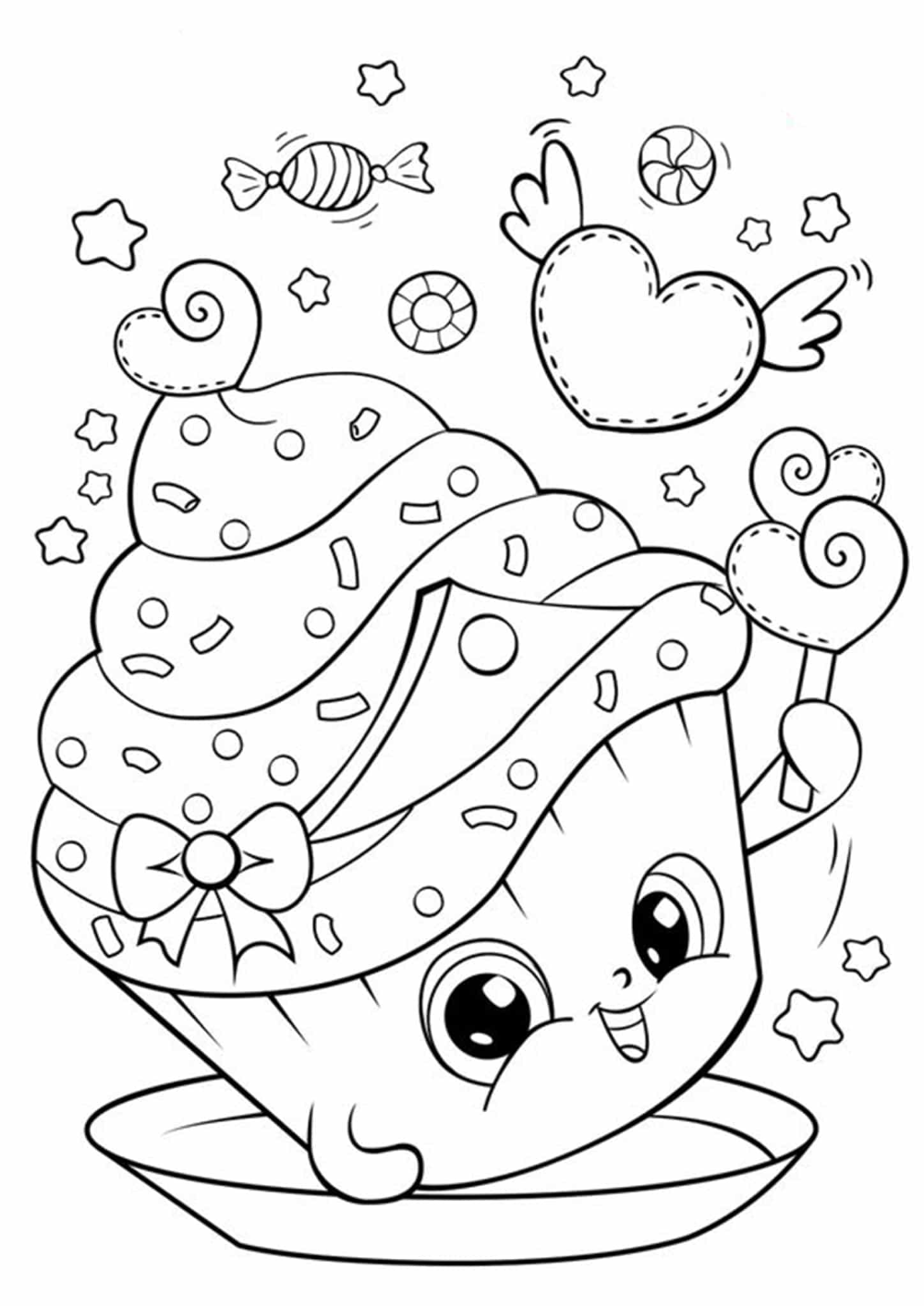 Free Easy To Print Cute Coloring Pages Free Kids Coloring Pages Coloring Pages Coloring