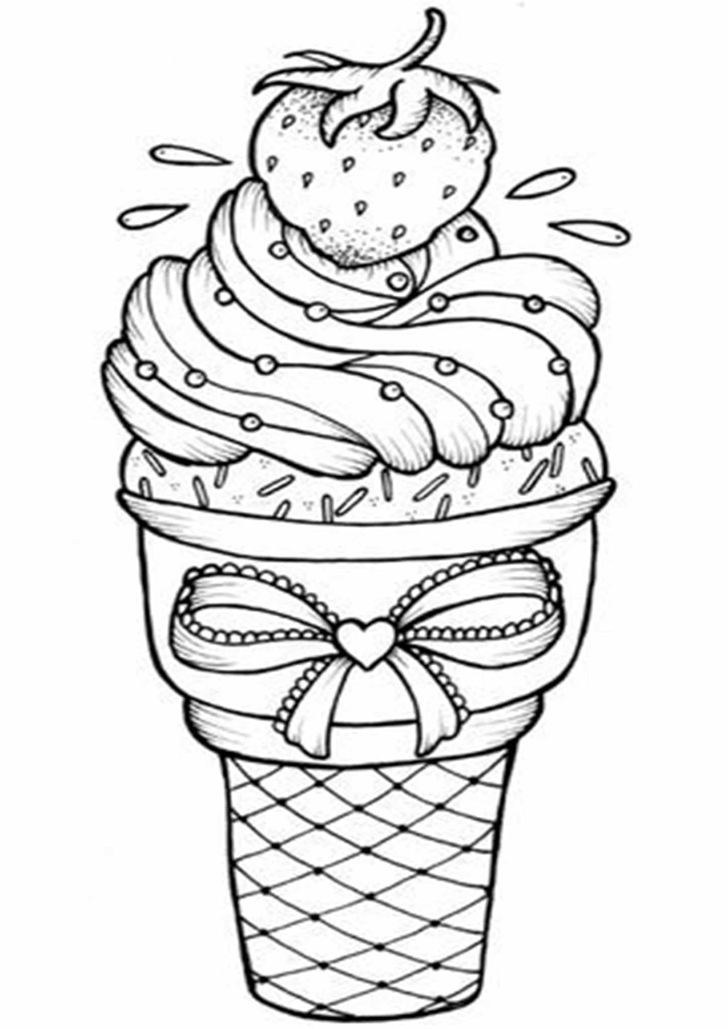 Free Easy To Print Ice Cream Coloring Pages Tulamama