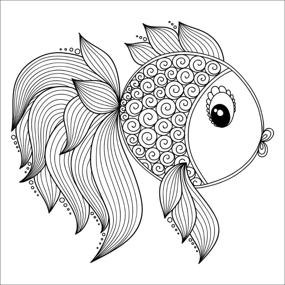 Free FISH Coloring Pages For Download Printable PDF VerbNow