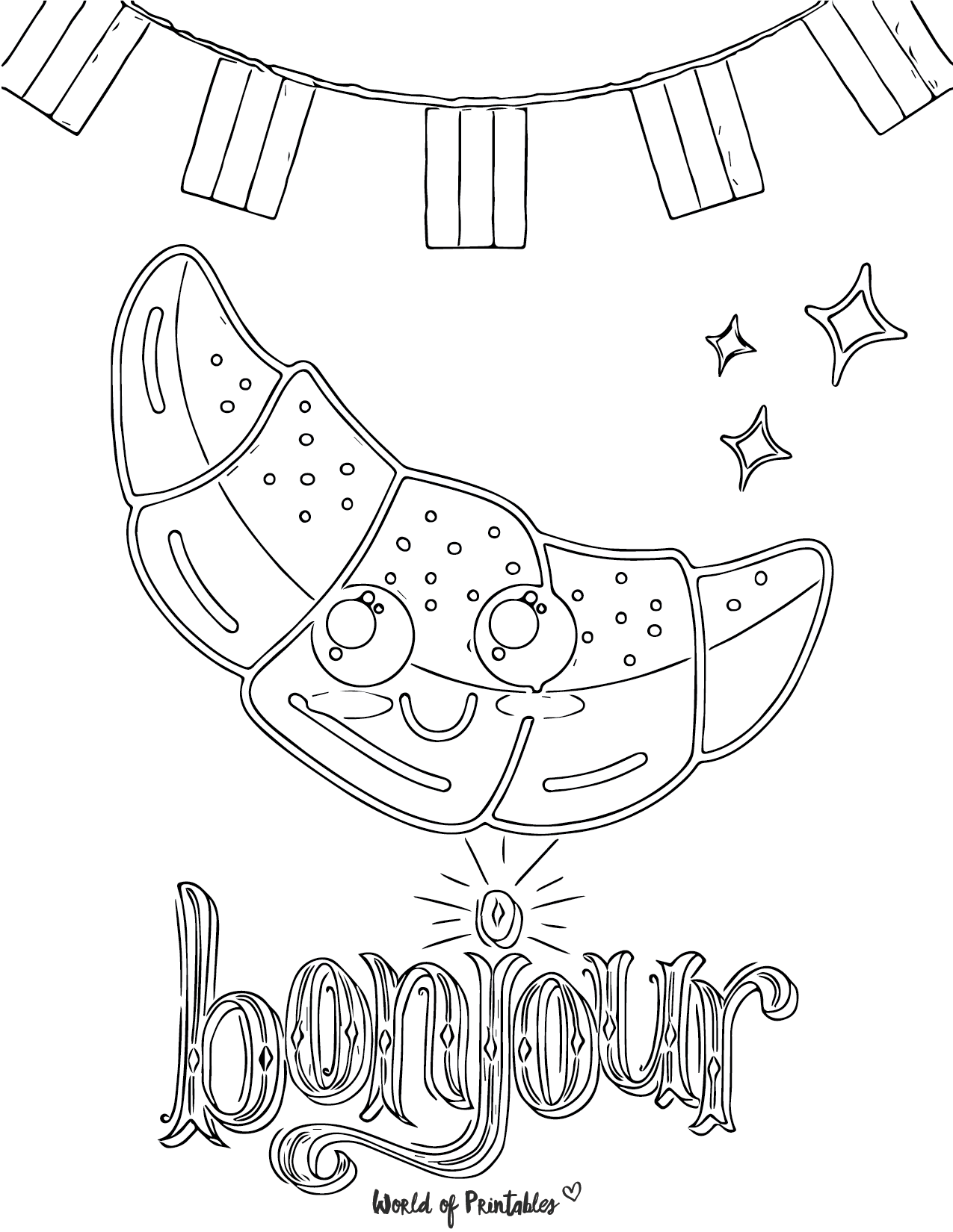 Free French Coloring Pages
