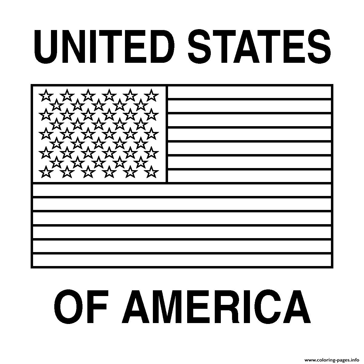 America Coloring Pages Printable