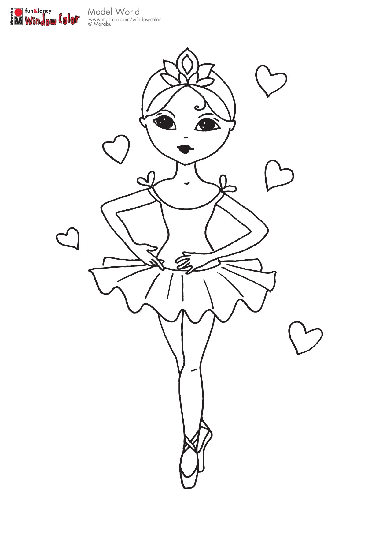 Free Printable Ballerina Coloring Pages At GetDrawings Free Download