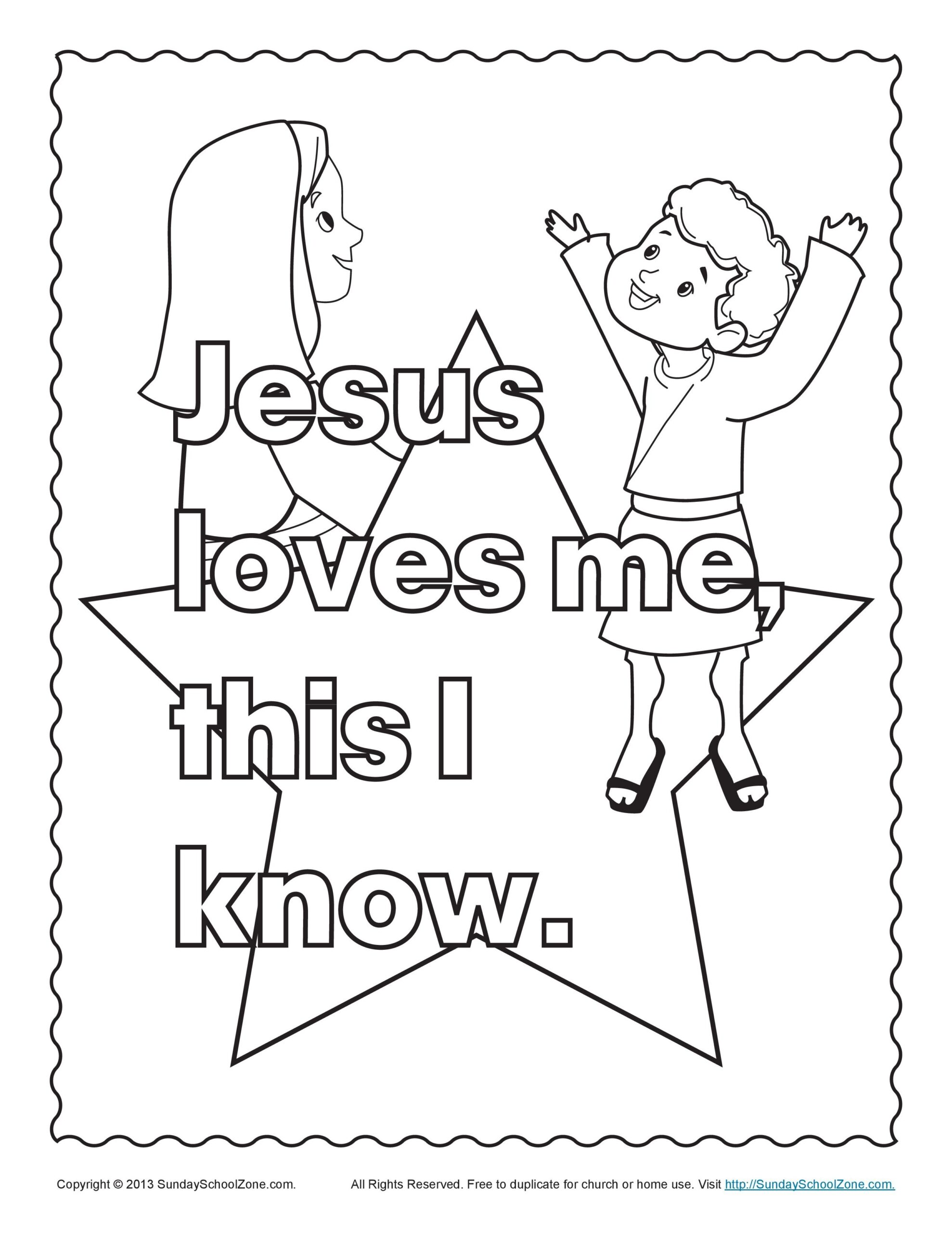 Printable Children's Bible Coloring Pages