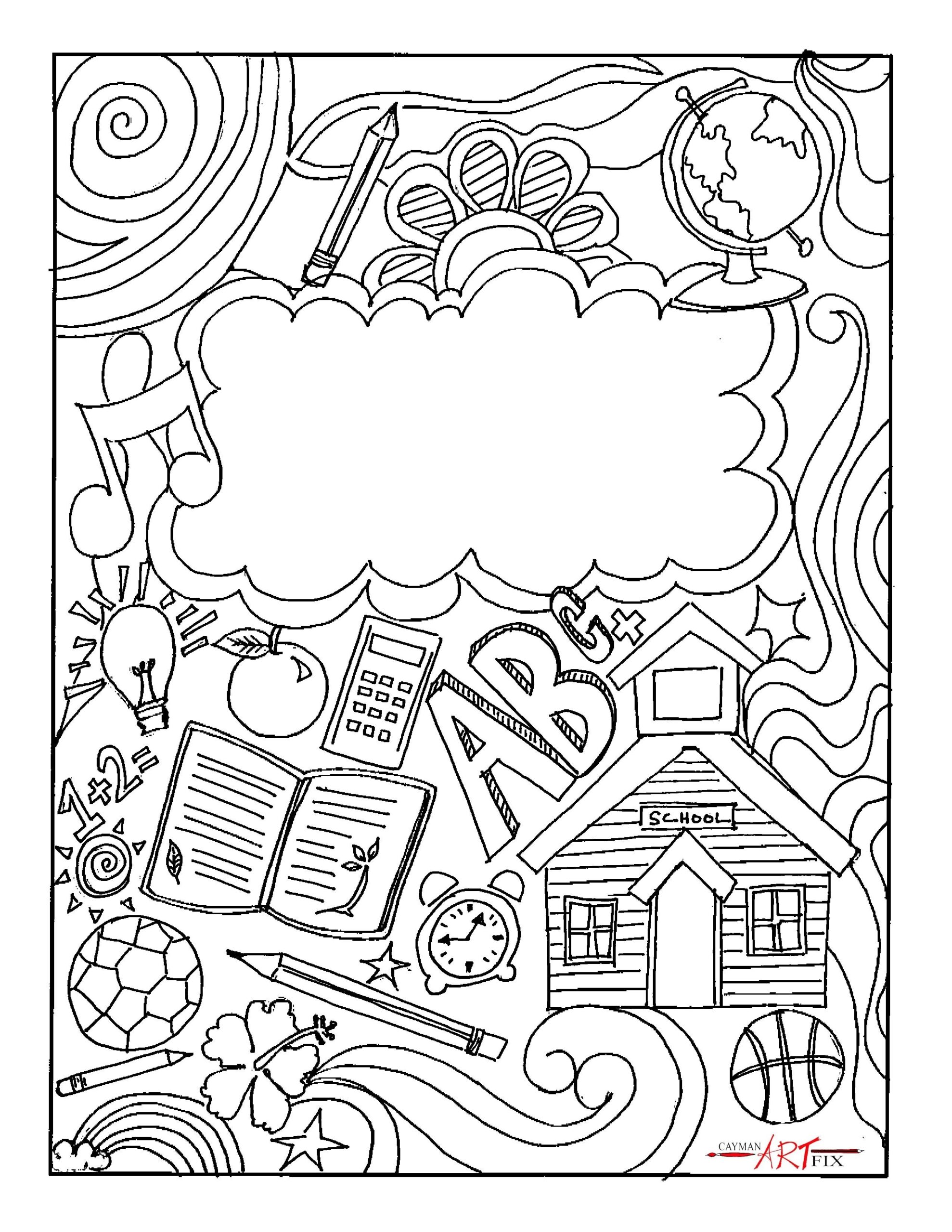 Free Printable Binder Covers To Color Free Printable
